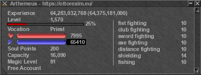 Signature for player Arthemeus