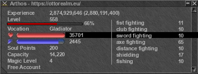 Signature for player Arthos