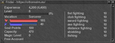 Signature for player Fridai