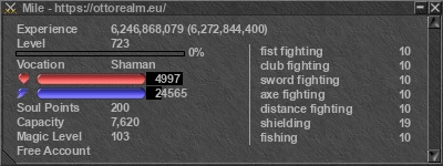 Signature for player Mile