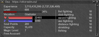 Signature for player Osa