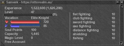 Signature for player Sameek