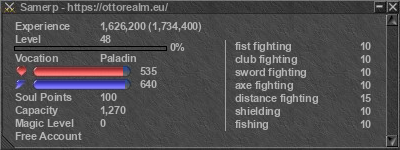 Signature for player Samerp