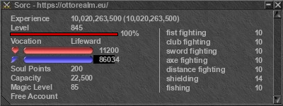 Signature for player Sorc