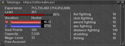 Signature for player Tabaluga