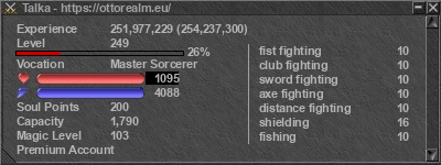 Signature for player Talka