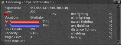 Signature for player Underdog